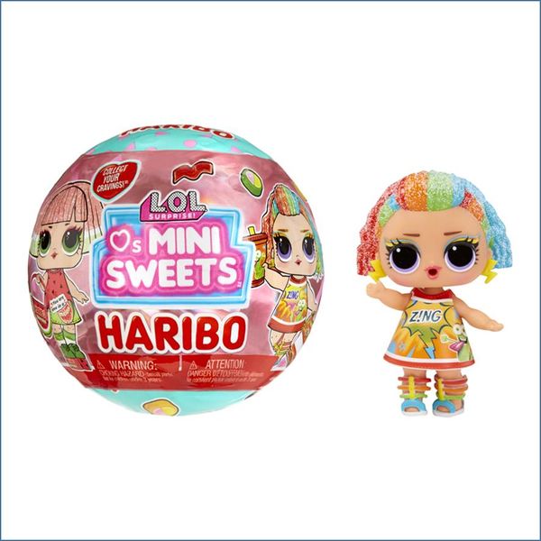 BONECA L.O.L. SURPRISE TOT LOVES MINI SWEETS X HARIBO SORTIDAS