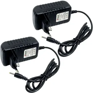 Kit 6 Carregador Fonte para Tablet Fonte Bivolt Pino Fino 2,5x0,7MM Bivolt 110V-220V Preto Outras Marcas Kit 6 Carregador Fonte para Tablet Fonte Bivolt Pino Fino 2,5x0,7MM Bivolt Preto Outras Marcas