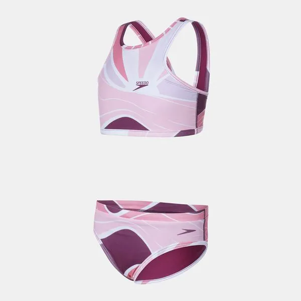 Biquini Infantil Cropped Sunshine Speedo - PURPLE 4