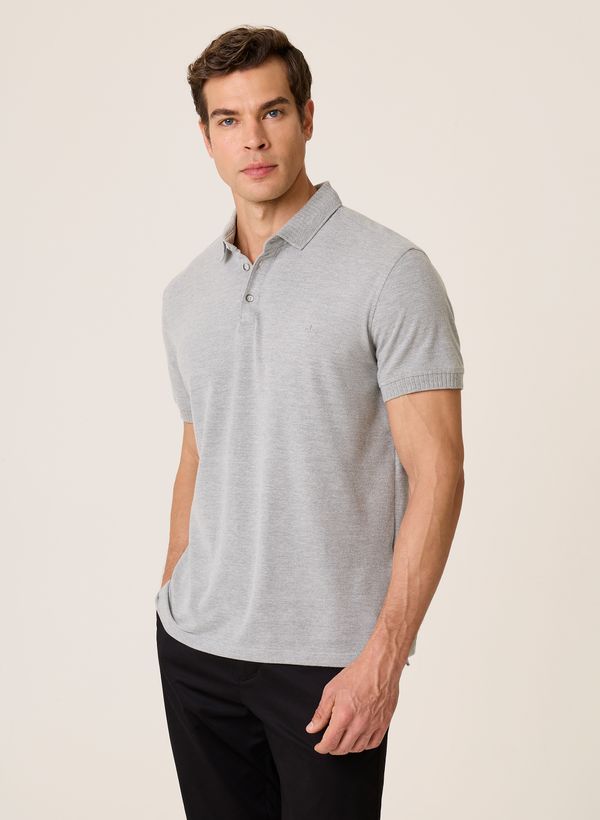 Polo Gola Piquet Textura Dudalina Masculina M