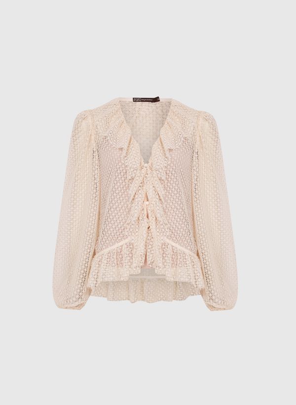 Blusa Olympe Stars Cream Bo.Bô Feminina 34