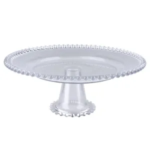 Prato para Bolo de Vidro 30cm Petit Cazza