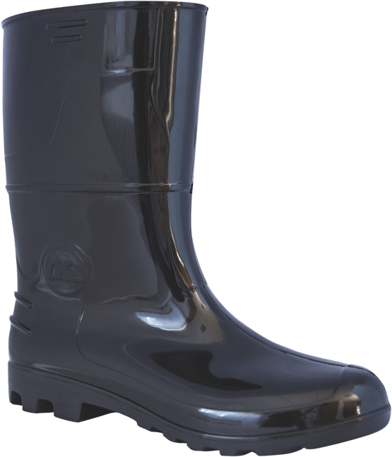 Bota Pvc Com Cano Médio 28 Cf Preta N39 Kadesh