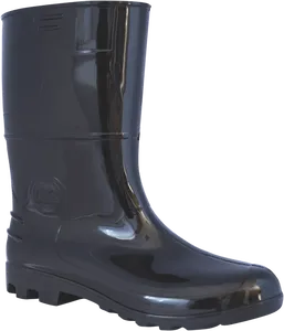Bota Pvc Com Cano Médio 28 Cf Preta N45 Kadesh