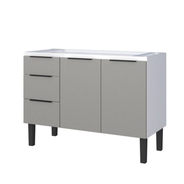 Gabinete para Cozinha Jupiter 117x85x50cm Aço Cozimax Gabinete para Cozinha Jupiter 117x85x50cm Aço Cinza
