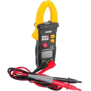 Alicate Amperímetro Digital Vonder Cat Iii 600v 200a 50 Mm - Mede Corrente Ac Tensão Ac/dc
