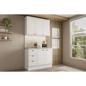 Cozinha Modulada Carraro Bella Carraro 2 Peças C2P50 Branco