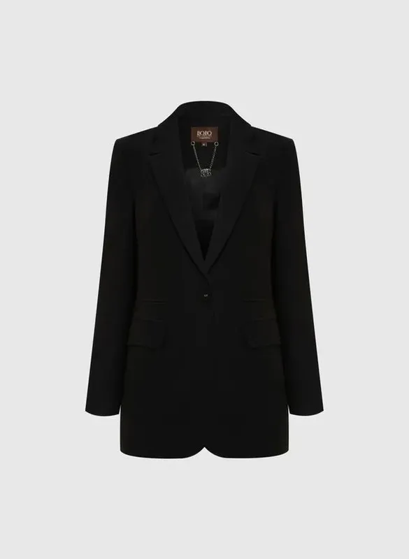 Blazer Belleville Ceci Preto Bo.Bô Feminino 40