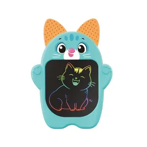 QUADRO LCD BICHOS MINI GATO AZUL - DM BRASIL