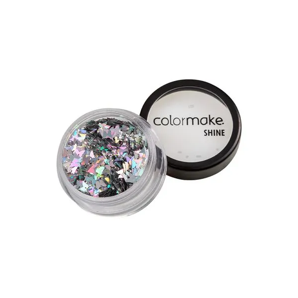 Glitter Shine Colormake Borboleta Prata 2g