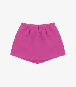 Shorts Saia Moletom Rovi Kids Rosa 10