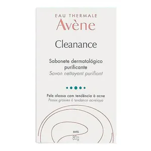 Sabonete em Barra Facial Avène Cleanance Hydra Alta Tolerância 80g