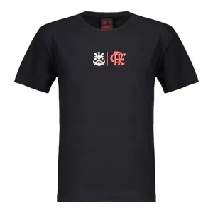 Camisa Juvenil Flamengo Braziline Celebrar Preto 12 Anos (MP)