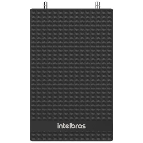 Antena Interna Intelbras Digital AI2021 VHF UHF HD Preta