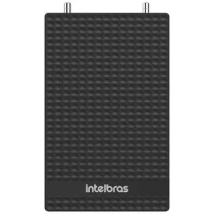 Antena Interna Intelbras Digital AI2021 VHF UHF HD Preta
