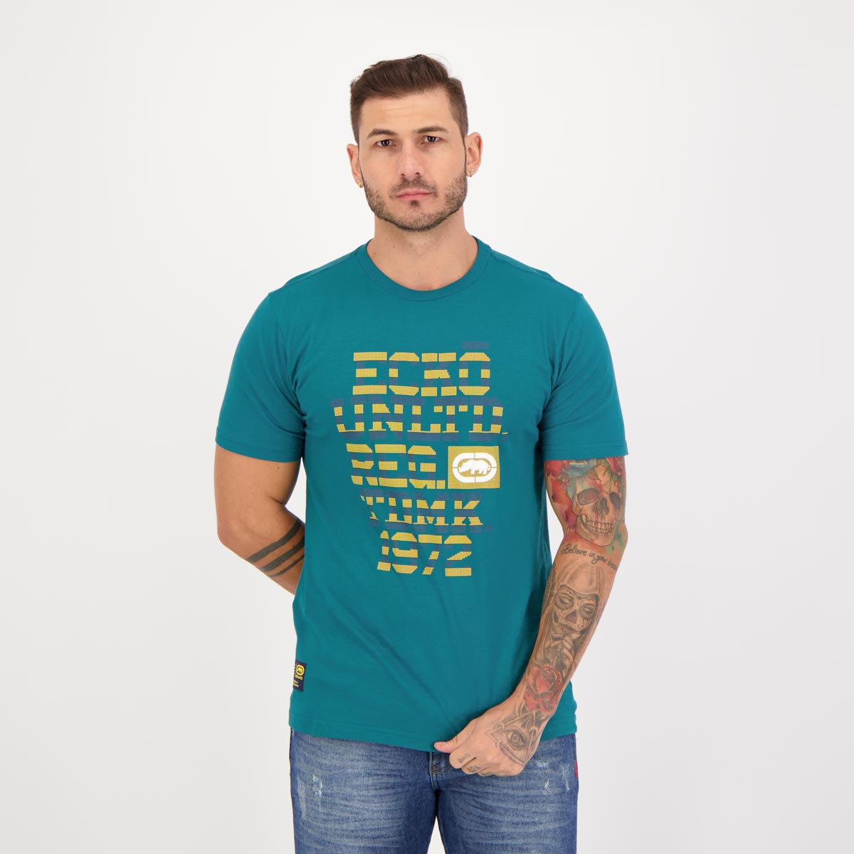 Camiseta Ecko Tumk 1972 Verde