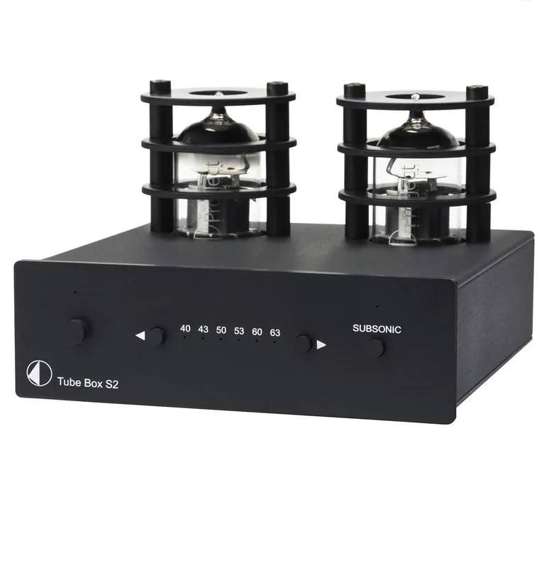 Pro-ject Tube Box S2 - Pré-amplificador Phono valvulado - Black