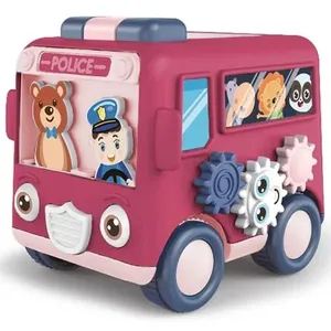 Mini Ônibus Divertido Pimpolho Rosa 0300549 (MP)
