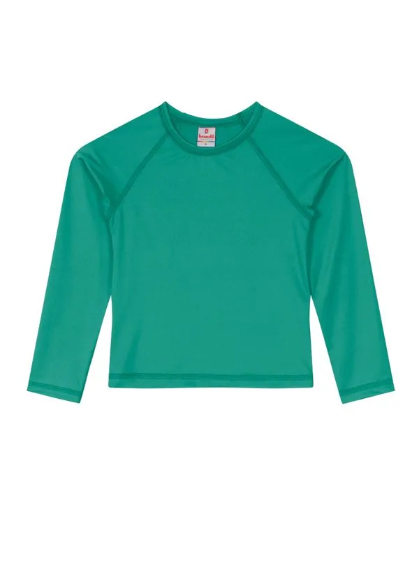Camiseta infantil unissex em malha UV Brandili - 2