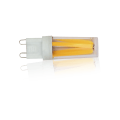 Lâmpada G9 Filamento Dimerizável Luminatti 127V 3W 2700K Amarela 90lm