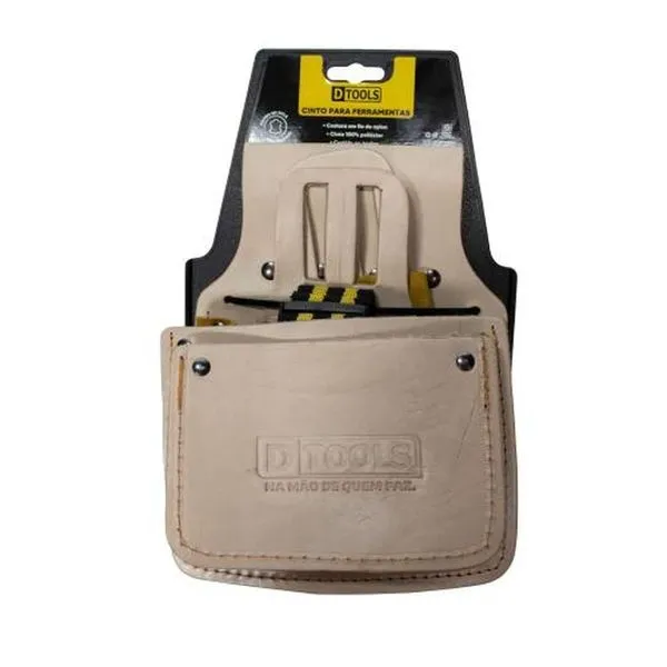 Cinto Carpinteiro Bolsa Dupla para Ferramentas Ideal para Armazenar Acessórios Preto Cinto Carpinteiro Bolsa Dupla para Ferramentas Modelo Nylon Resistente