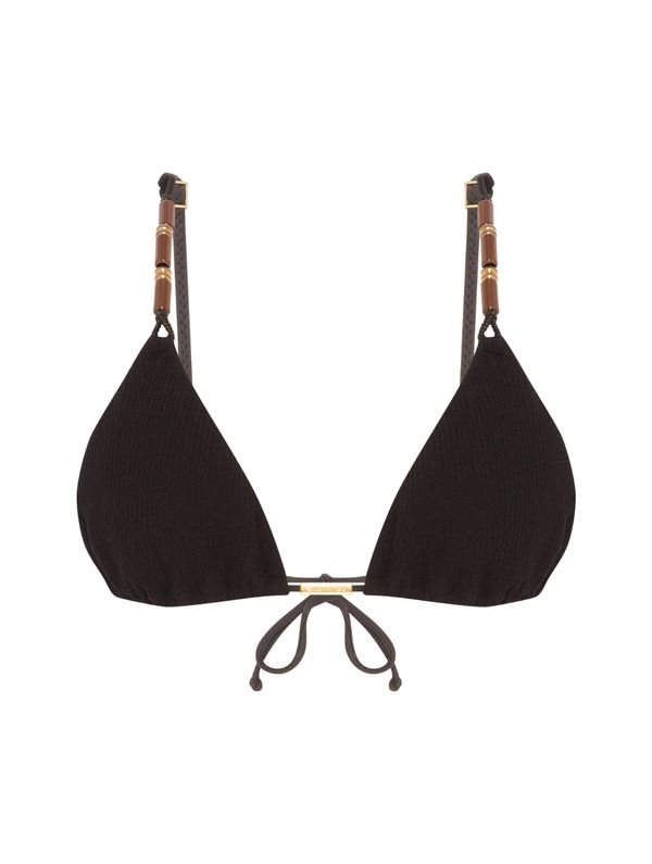 Top Cortininha Cozumel PRETO P