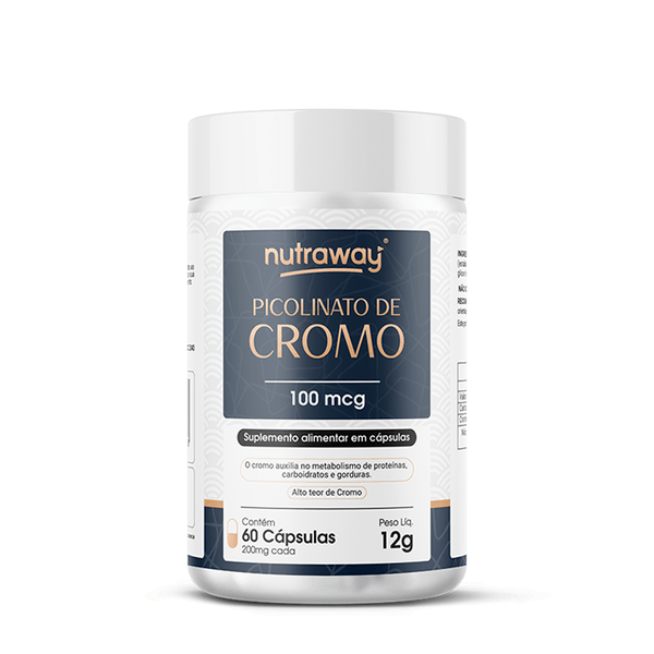 Picolinato de Cromo 60caps - Nutraway