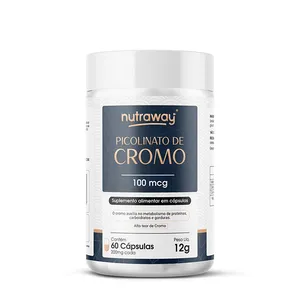 Picolinato de Cromo 60caps - Nutraway
