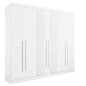 Guarda Roupa Casal 6 Portas 6 Gav - Da Vinci Ripado D'doro