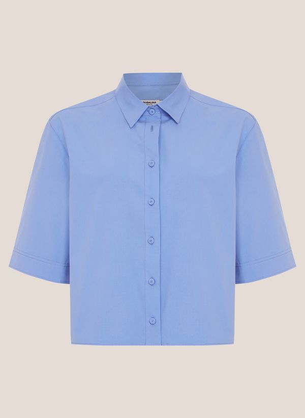 Camisa Cropped Lisa Dudalina Feminina 38