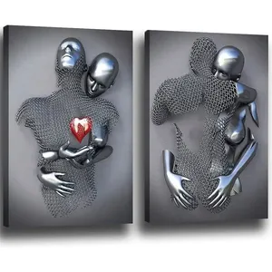 Quadro Decorativo Zemrare 3D Romântica Cz A-BI