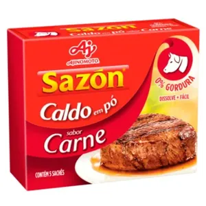 Caldo Em Pó Sazón Sabor Carne 32,5g