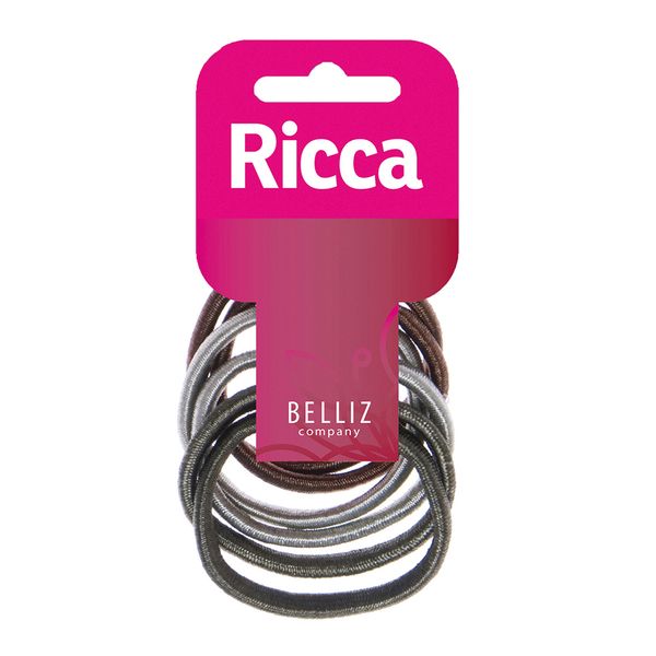 Ricca Elastico P/Cabelo 7Mm 900