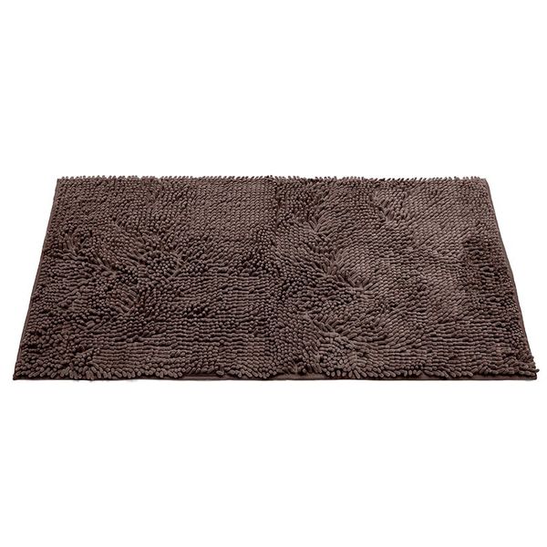 Tapete Buettner Microfibra Antiderrapante Chenille Cadiz 50x100m Chocolate
