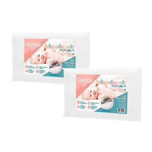Travesseiro Infantil BB3002 NasaBaby 200Fios 2Un Duoflex -