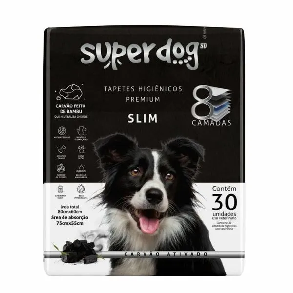 Tapetes Higiênicos Super Dog Premium 30 Unidades