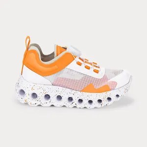 Tênis Infantil Bibi Roller Sport Branco com Laranja 30