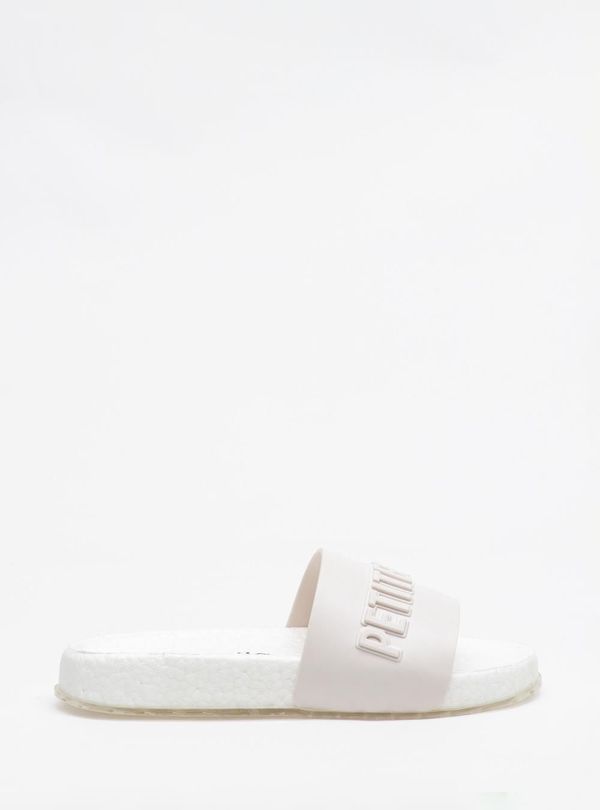 Chinelo Slide Petite Jolie Puff White PJ7132 35