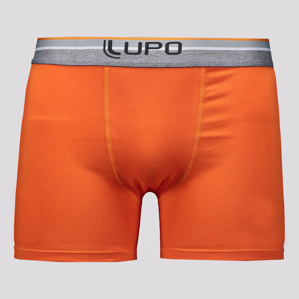 Cueca Boxer Lupo Square II Laranja