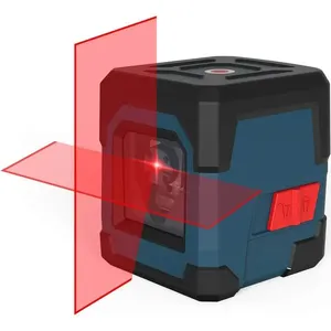 Nível A Laser Rockseed Vermelha 360° Com Bateria Inclusa Azul A-BI