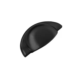 Puxador Concha Maximus Zamac Criativa Puxador Concha Maximus 64mm Zamac Preto Fosco