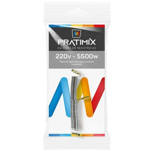 Resistência Torneira Easy 220 Volts 5500 Watts - LT0255 - PRATIMIX