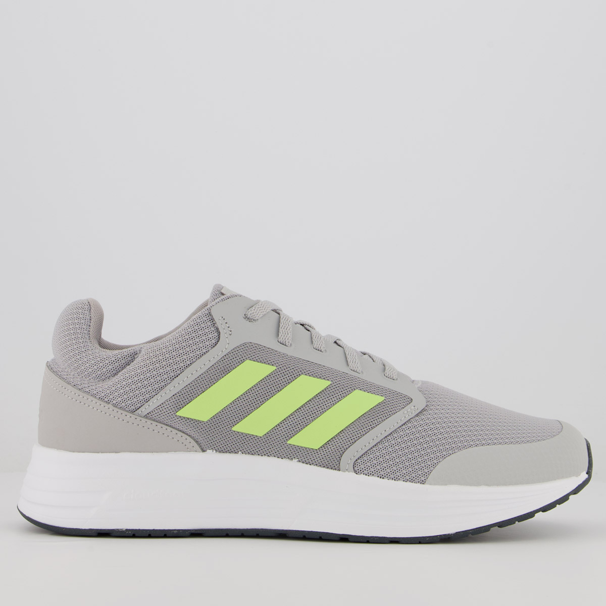 Tênis Adidas Galaxy 5 Cinza e Verde