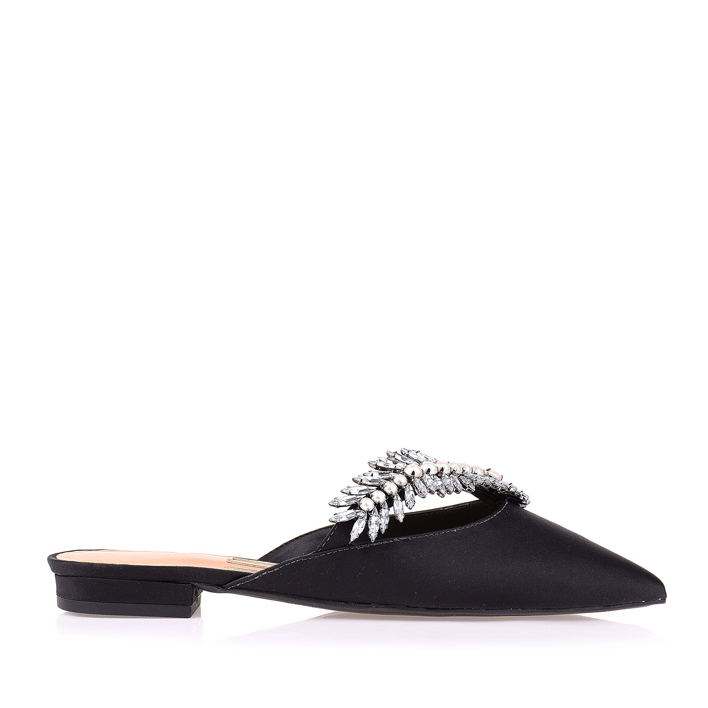 Flat Satin Preta