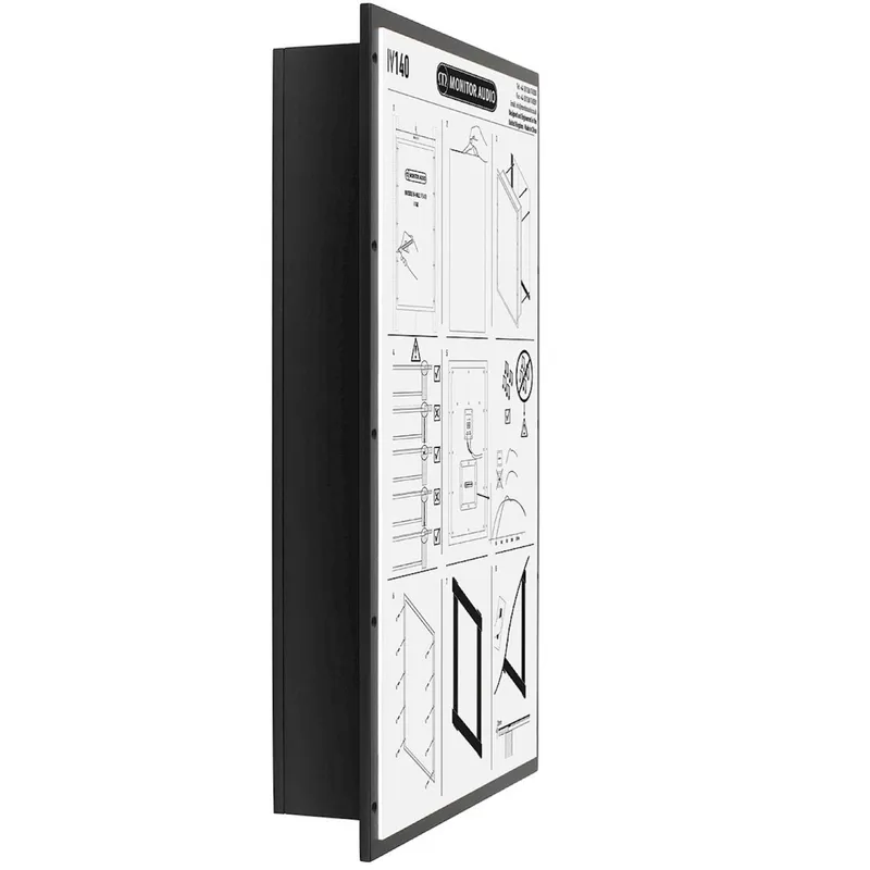Monitor Audio IV140 Caixa Acústica Invisible de Embutir em Gesso (Un) - Branco
