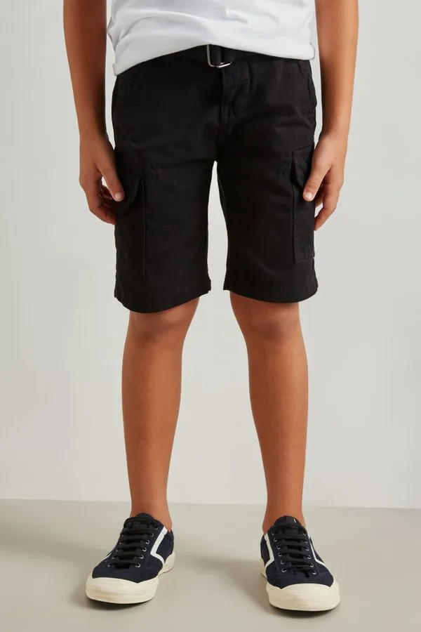 Bermuda Mini Sarja Estonada Army Preto - 02