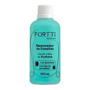 Removedor De Esmalte Fortti A Base De Acetona 100ml