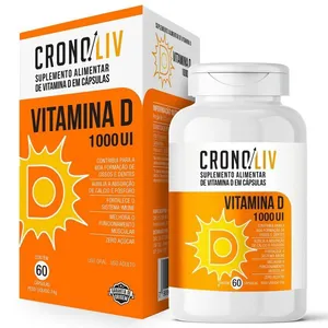 Cronoliv Vitamina D3 1000Ui 60 Cápsulas