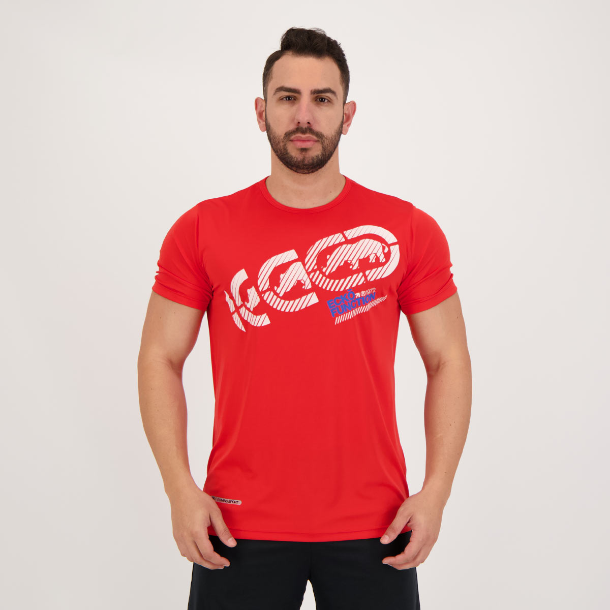Camiseta Ecko Active Logo Vermelha