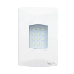 Luminária de Emergência LED Autônoma 100 4W Segurimax Luminária de Emergência Led com 100 Lúmens Autônoma de Embutir